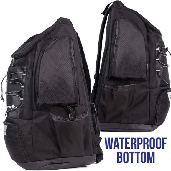 Swim Backpack - Swim Bag With Wet & Dry Compartments for Swimming, Beach,Camping - Picture 4 of 7